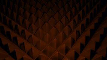 Abstract 3D background of geometric pyramid shapes. Design. Surface of 3d pyramids shapes. video
