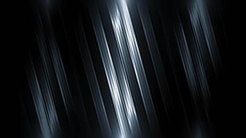 Play of light. Motion. Bright stripes of different shades on a black background that shine in different directions in the animation. video