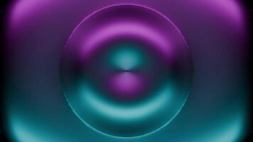 An Elegant Abstract Design Featuring a Beautiful Purple and Teal Gradient Harmony. Design video