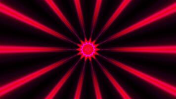Concentric glowing circles like the sun energy in outer space. Motion. Radial spreading shapes. video
