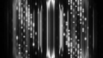 Black background with a flashing light pattern. Motion.Bright patterns on a black footage background shine in abstraction. video