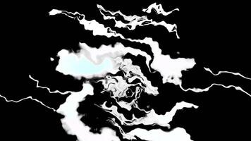 Animation with energy flashing strips of electricity. Motion. Plasma pattern with flashing energy stripes on black background. Animation of stylish electric power in form of flashing stripes video