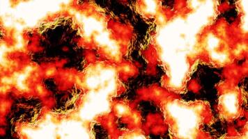 Moving texture with luminous spots. Design. Bright light spots move in bunch of energy. Plasma liquid with moving bright spots video