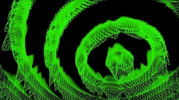 Abstract water surface with falling rain drops. Design. Colorful rings underwater. video