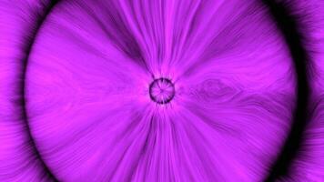 Space tunnel with a stream of energy lines and black rings. Design. Black hole with cosmic stream of bright energy. Abstract flow inside black hole with colorful lines of moving energy video