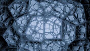 Moving Liquid Web. Design. Abstract 3d web with colorful moving patterns. Layered liquid web moves in pattern video