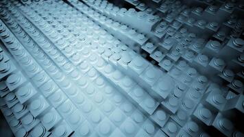 Moving wavy lines with buttons. Design. Abstract 3d stripes with circles move in waves on surface. Animated background of wavy moving stripes with buttons video
