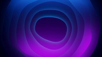 Pink and purple bright circle. Design. Rotating lines of circles circled around each other slowly rotate in abstraction. video
