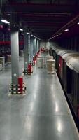 Busy work. Creative. Unloading trains with goods and placing them on special warehouse shelves. video