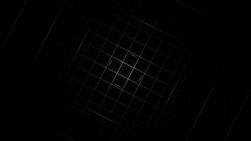 Abstract Green Grid Pattern that features a profound and striking Depth Effect for emphasis. Design video