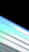 Abstract animation of colored lines on a black background. Animation. Beautiful abstraction of glowing lines. Animation of seamless loop video