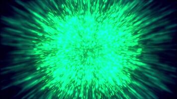 Abstract outer space background with spreading space energy of a glowing star. Motion. Endless cosmic pattern. video