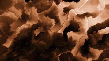 Animated moving colorful liquid watercolor lines. Motion. Colorful waves background. video