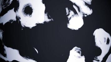 Abstract background of colorful water waves and ripples, liquid paint. Design. Effect of 3D boiling water. video