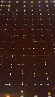 Data moving within computer circuitry, computer processing and organizing data through CPU or GPU. Animation. Abstract high tech technological background, seamless loop. video
