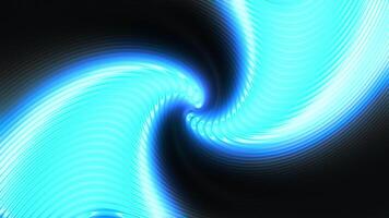 Abstract spiral flow with stripes on black background. Motion. Spiral flow with moving stripes. Swirling 3d stream in motion on black background video