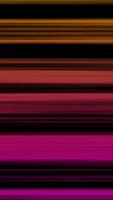 Abstract background with colorful horizontal lines on black background. Animation. Beautiful multi-colored lines move or flicker horizontally on black background video