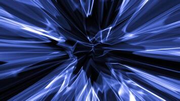 Plasma beams of radiance. Motion. Texture of film in moving rays of radiance on black background. Color radiation of plasma energy video