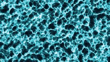 Luminous plasma liquid. Motion. Moving texture of neon liquid bubbling on surface. Plasma luminous liquid moving on surface video