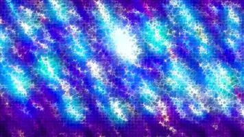 Blue background made in cartoon animation. Motion. Shimmering background of bright colors with drawings. video