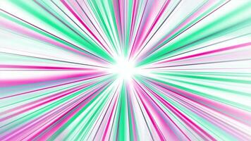 Light background with bright rotating stripes. Motion. Rotating background in a circle with bright lines. video