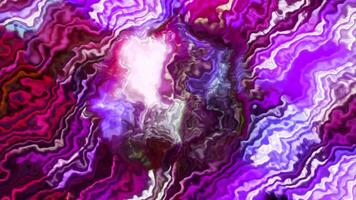 Energy lsd effect of bright shapes. Motion. Lightnings or electricity in a slowly rotating shape. video