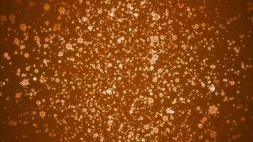 Abstract floating bubbles of air. Motion. Transparent bubbles flying chaotically on a colorful background. video