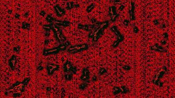 Red sparkling background. Design. Colorful background in abstraction with changing patterns. video