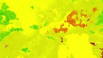 Colorful moving spots on surface. Motion. Animated simple background with moving colorful spots. Spots of paint move on simple background video