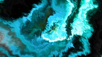 Blue and orange neon background. Motion. Light blowout spreading in different directions made in abstraction. video