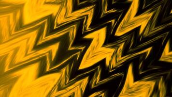 Background with moving zigzag pattern lines. Motion. Liquid pattern moves in wavy stripes. Metallic molten liquid moves in zigzag pattern video