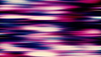 Blurred pink lines with gradient effect. Motion. Parallel horizontal glowing stripes. video