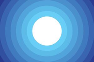 A white oval on a blue background vector