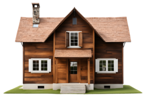 Farmhouse Building Isolated on Transparent Background png