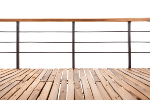 Charpente balcon structure isolé sur transparent Contexte png