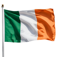 Ireland Flag Isolated on Transparent Background png