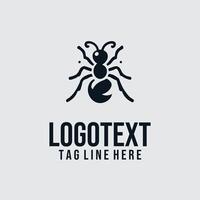 Ant logo design vector