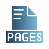 Pages document file text icons, with gradient colors that add depth. Can be used for websites, UI and mobile apps. vector