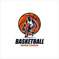 Silhouette of Basketball Players - Dynamic and Energetic Design for Sports vector
