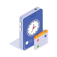 Grab this creatively designed schedule planning in modern style vector