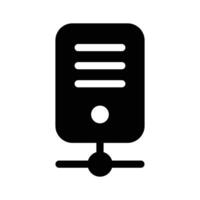 Visually perfect icon of database management in modern style vector