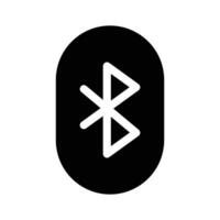 Bluetooth sign icon design in trendy style vector