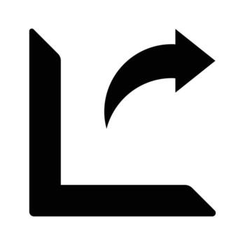upward graph arrow representing growth, progress, or improvement vector