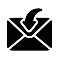 An envelope representing email communication and message sending vector
