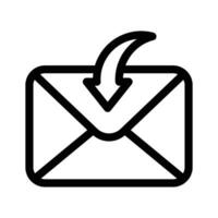An envelope representing email communication and message sending vector
