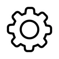 Premium of setting, user interface icon vector