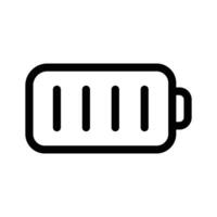 Pixel perfect icon of battery status in unique style, ready for premium use vector