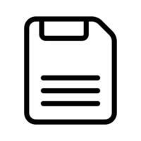 File saving, storage, retro computing, icon of floppy disc in trendy style vector