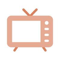Modern of television, vintage tv icon in editable style vector