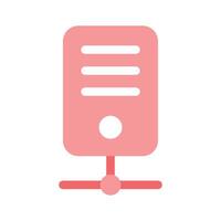 Visually perfect icon of database management in modern style vector